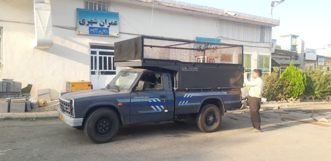 جان تازه در ناوگان خدمت؛ نخستین خودروی حمل پسماند آماده ورود به میدان پاکیزگی شهر