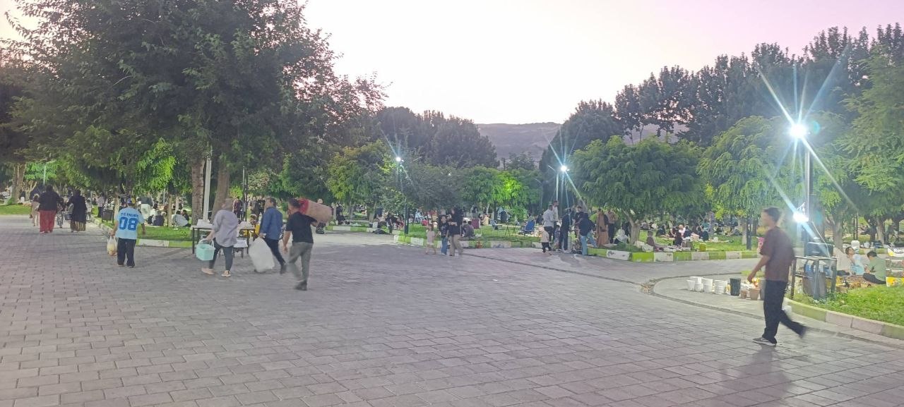 نوسازی پارک فرهنگ اشنویه؛ حضور پررنگ خانواده‌ها در فضای آرام و ایمن