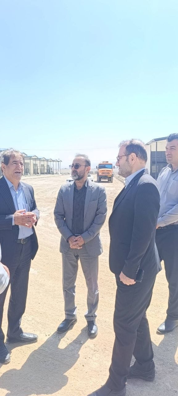بازدید میدانی از ابرپروژه پایانه صادراتی اشنویه؛ گامی مهم برای رونق اقتصادی