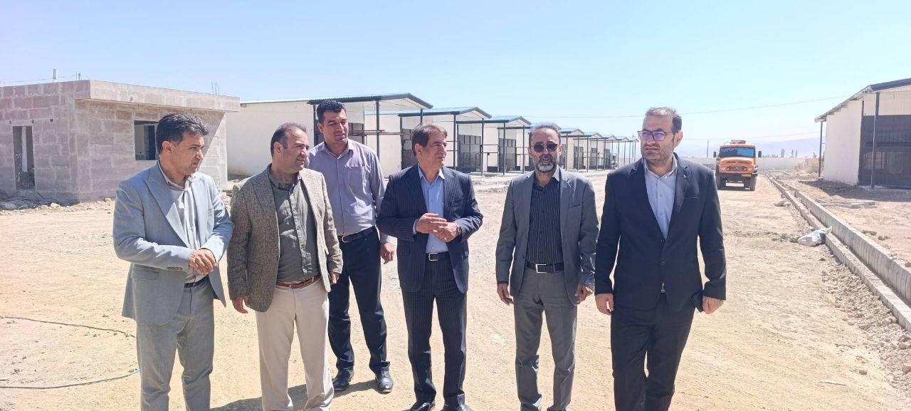 بازدید میدانی از ابرپروژه پایانه صادراتی اشنویه؛ گامی مهم برای رونق اقتصادی