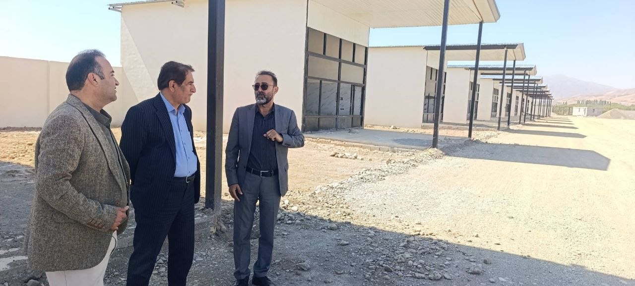 بازدید میدانی از ابرپروژه پایانه صادراتی اشنویه؛ گامی مهم برای رونق اقتصادی