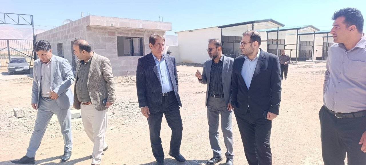 بازدید میدانی از ابرپروژه پایانه صادراتی اشنویه؛ گامی مهم برای رونق اقتصادی