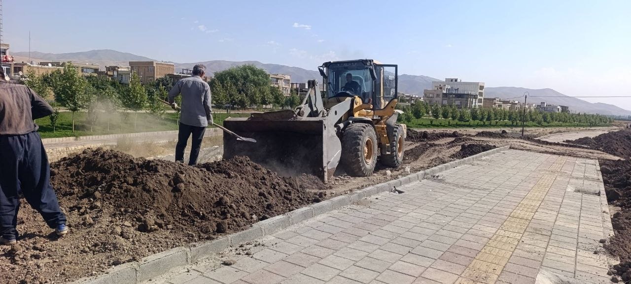 شروع فاز چهارم پروژه ساحلی اشنویه؛ گامی به سوی شهر سبزتر