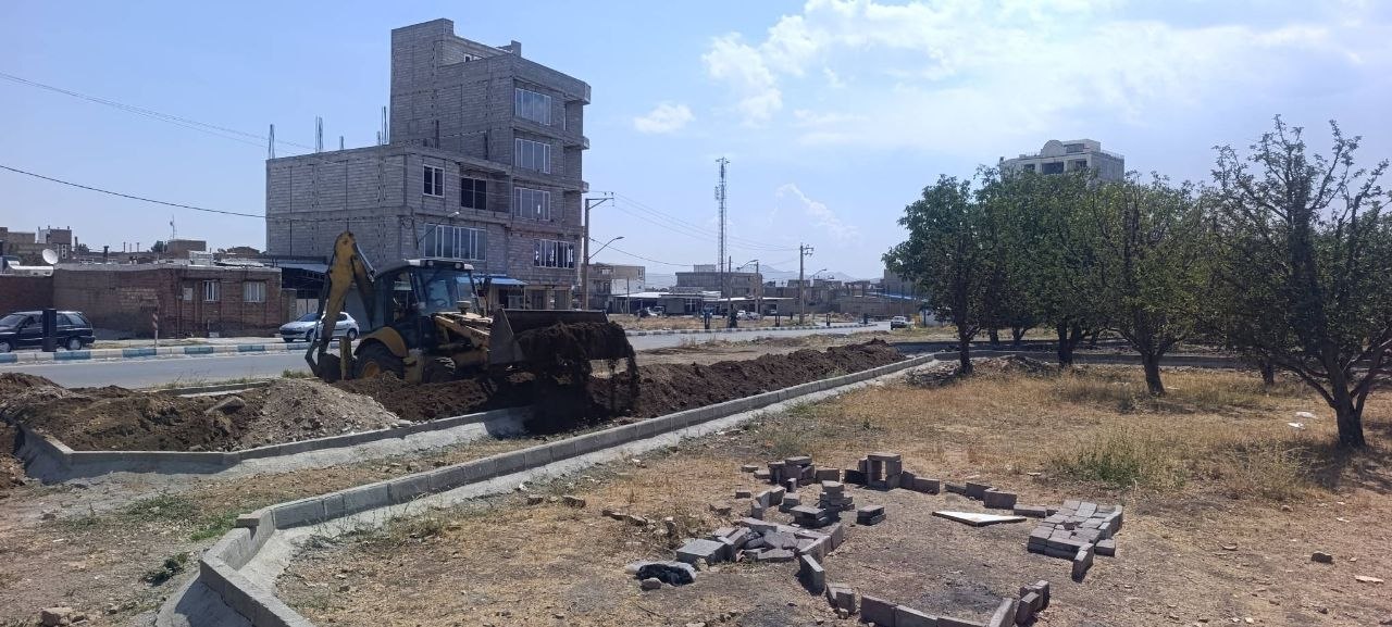 آماده‌سازی زیرساخت‌های پارک جانبازان اشنویه برای تحول شهری
