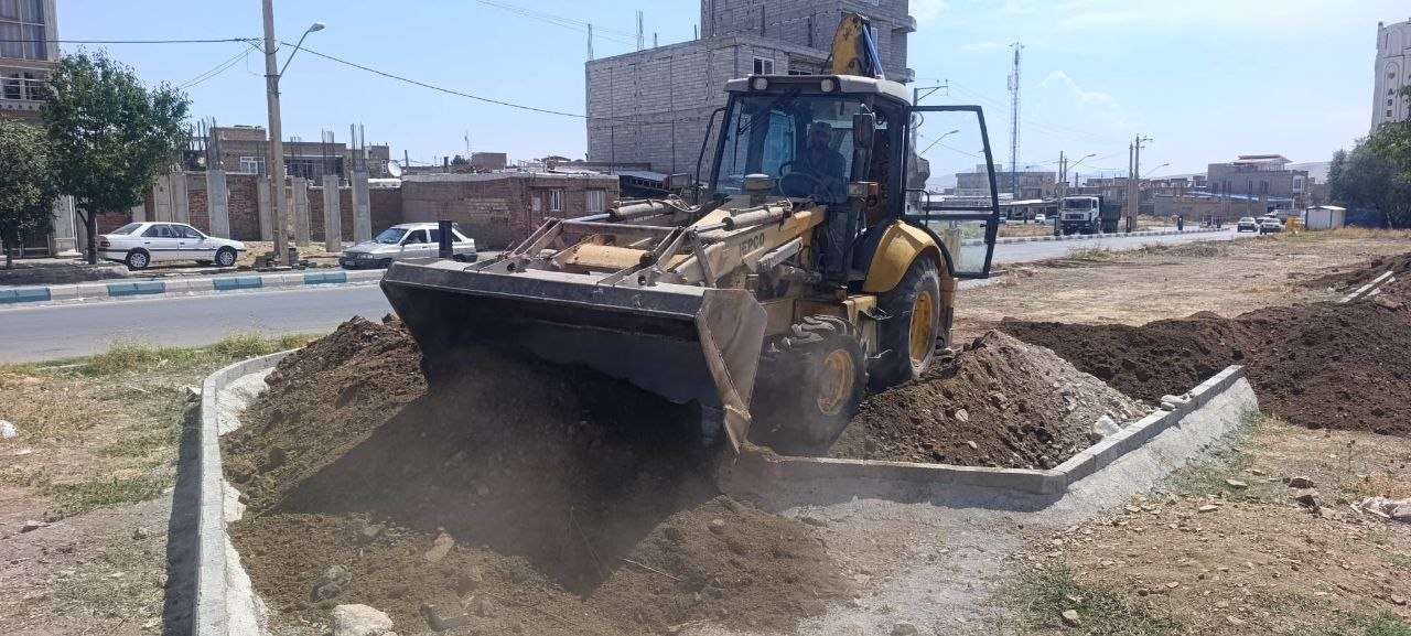 آماده‌سازی زیرساخت‌های پارک جانبازان اشنویه برای تحول شهری