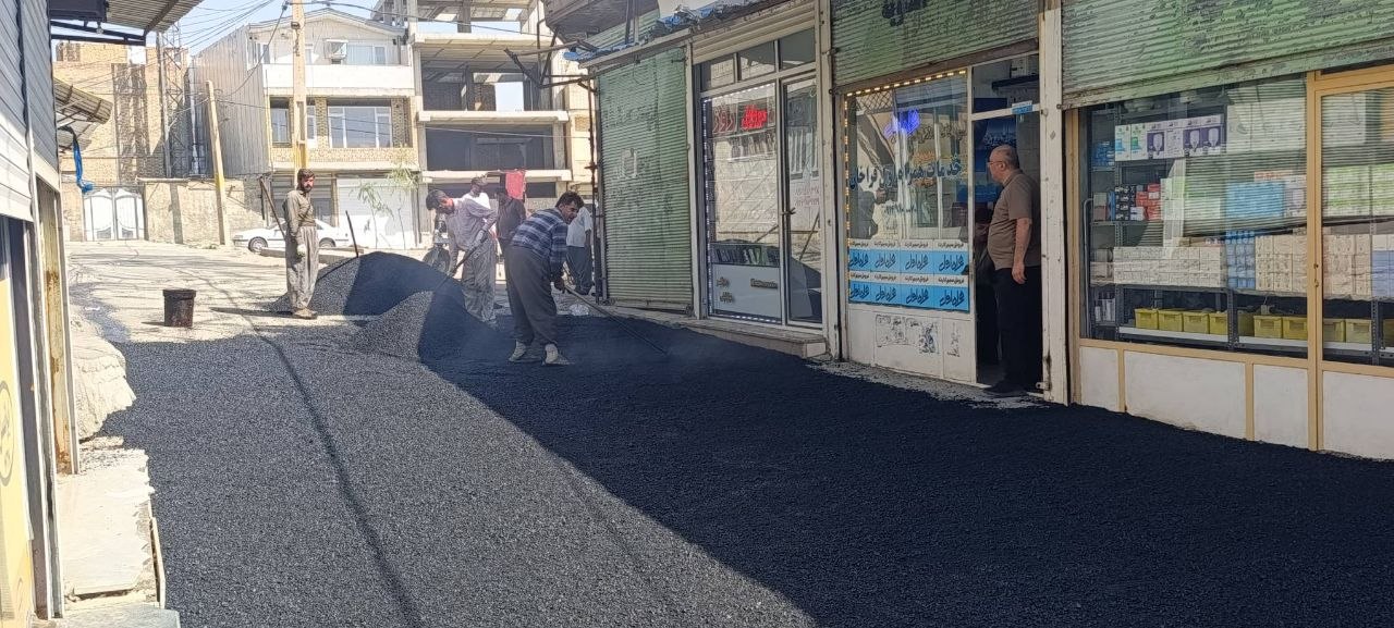 بهسازی معابر محله کاظمیان؛ ارتقای تاب‌آوری و کیفیت زیرساخت شهری