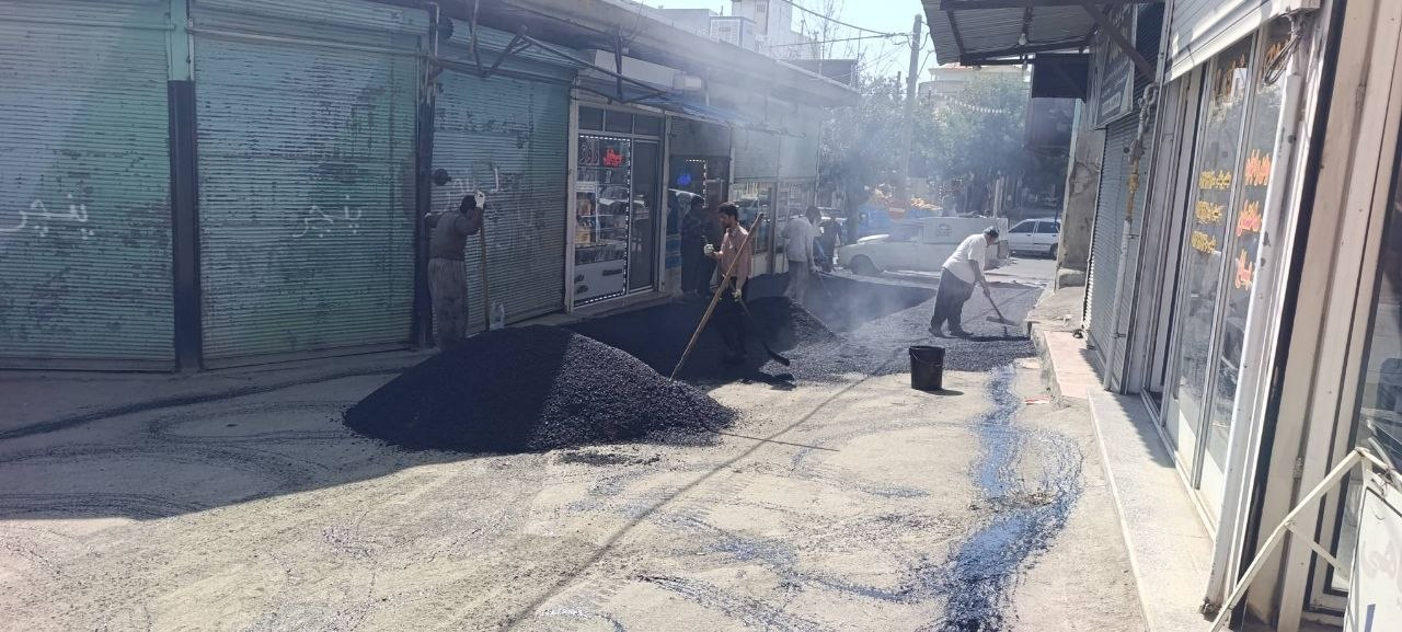 بهسازی معابر محله کاظمیان؛ ارتقای تاب‌آوری و کیفیت زیرساخت شهری