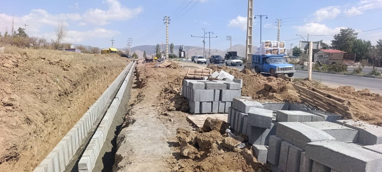 تداوم تحول در بلوار بسیج؛ از تعریض تا جدول‌گذاری