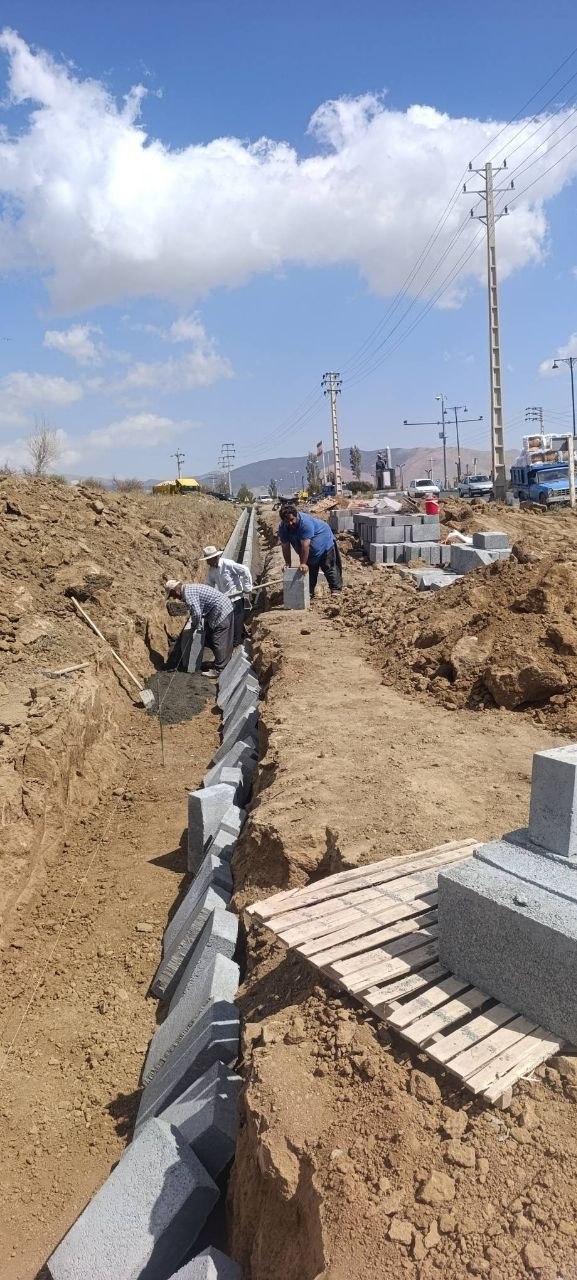 تداوم تحول در بلوار بسیج؛ از تعریض تا جدول‌گذاری