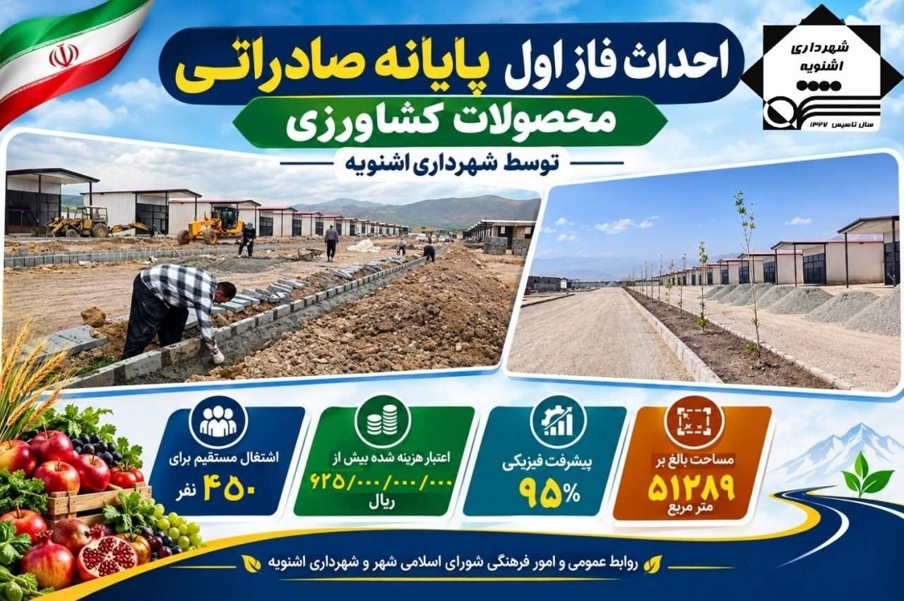 پروژه‌های عمرانی در اشنویه: گامی نو به سوی توسعه و بهبود زیرساخت‌های شهری