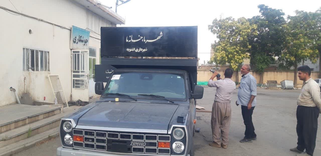 جان تازه در ناوگان خدمت؛ نخستین خودروی حمل پسماند آماده ورود به میدان پاکیزگی شهر