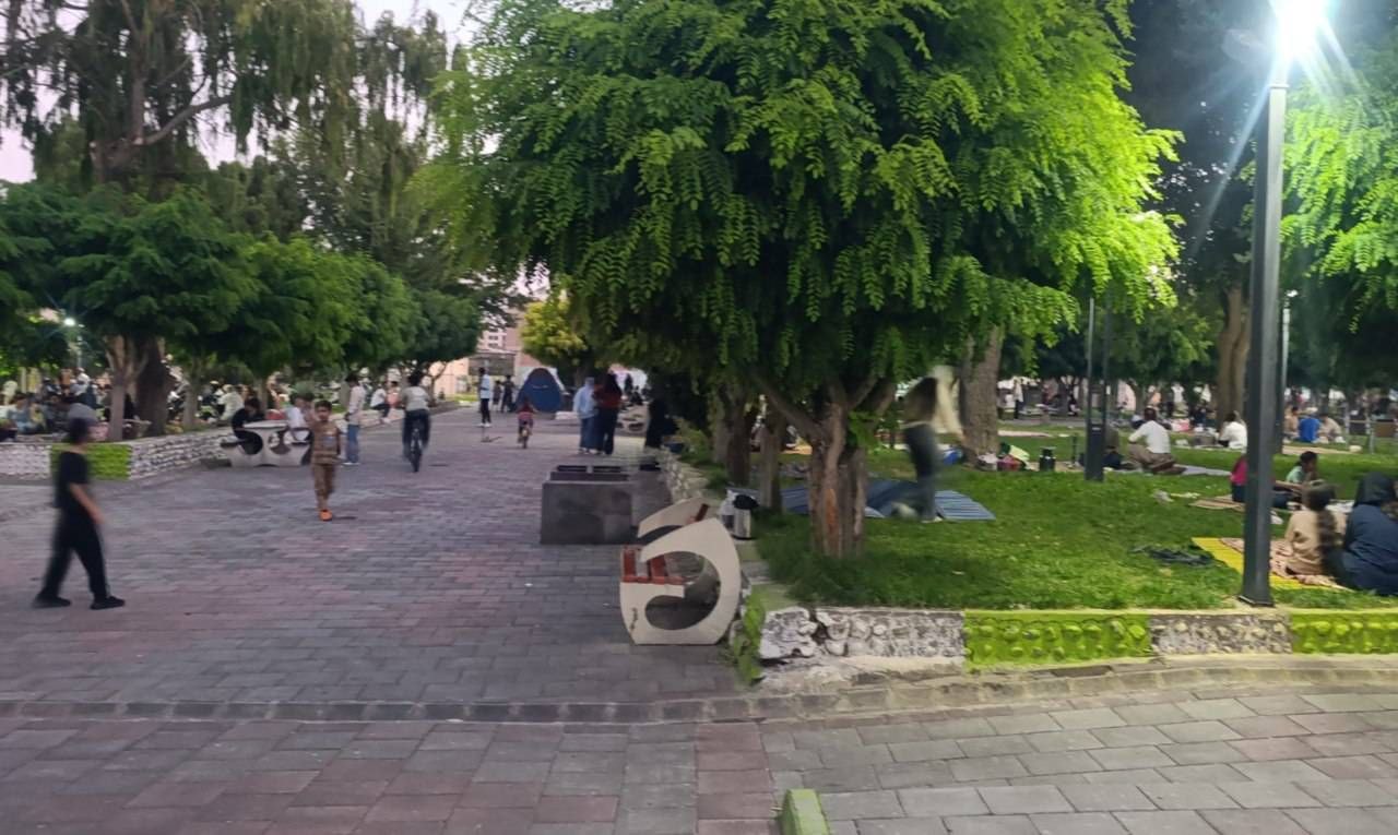 نوسازی پارک فرهنگ اشنویه؛ حضور پررنگ خانواده‌ها در فضای آرام و ایمن