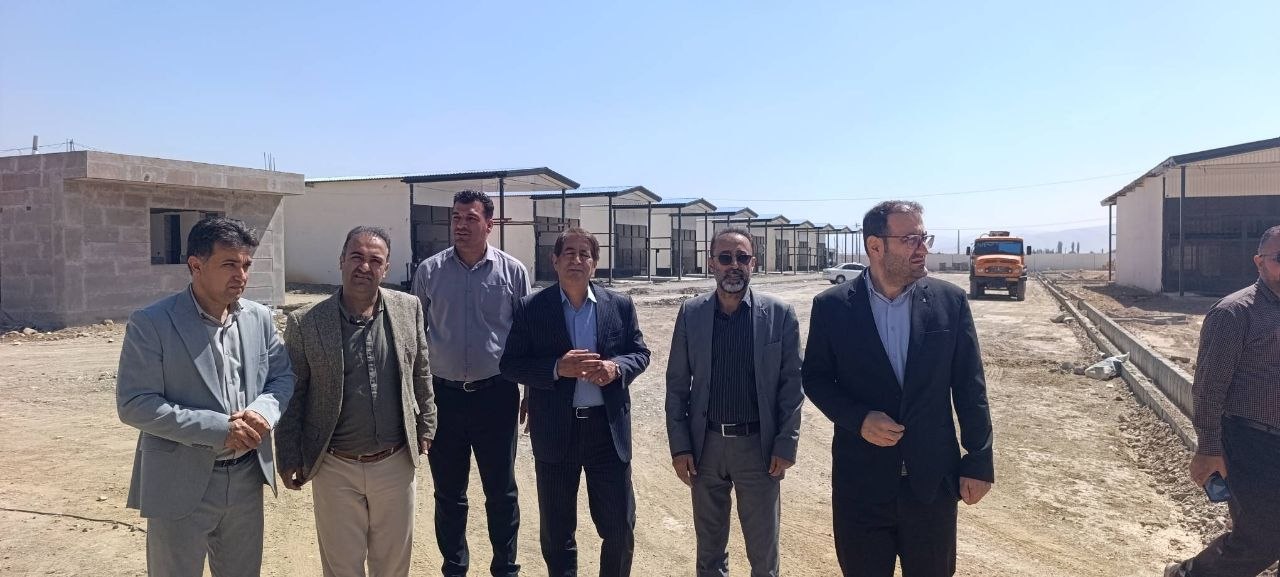 بازدید میدانی از ابرپروژه پایانه صادراتی اشنویه؛ گامی مهم برای رونق اقتصادی