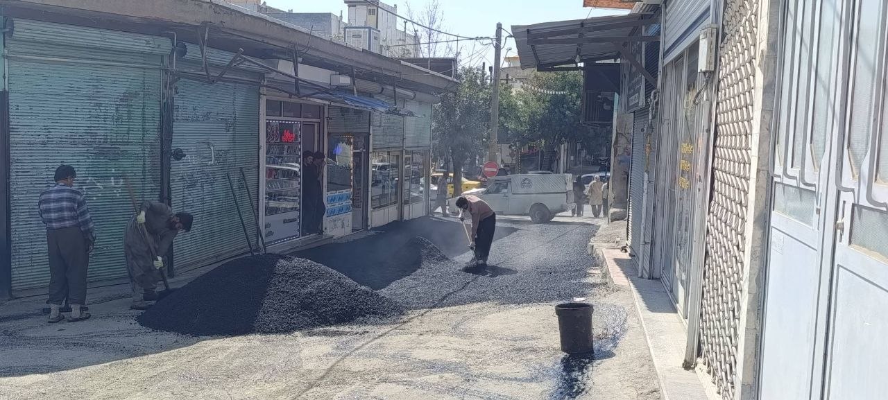 بهسازی معابر محله کاظمیان؛ ارتقای تاب‌آوری و کیفیت زیرساخت شهری